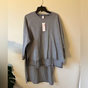 Striped knit set from Snoga Athletics